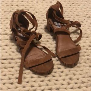 Steve Madden lace up sandals